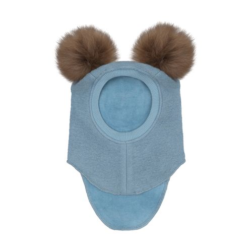 HUTTELiHUT Bigbear ull balaclava m/alpakka dusker - windward blue