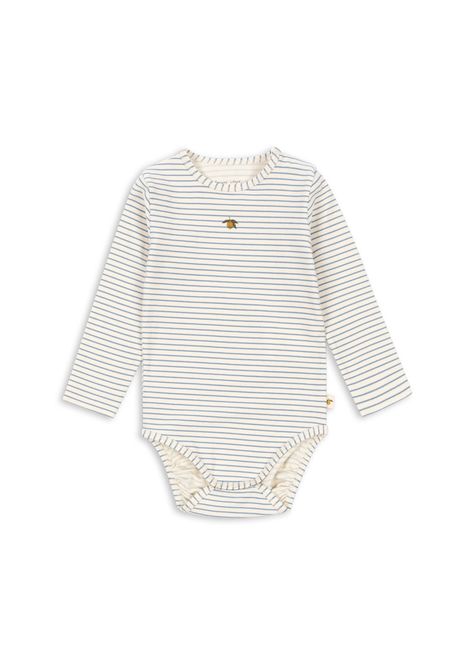 Hovedbilde Konges Sløjd basic body til baby - stripe bluie