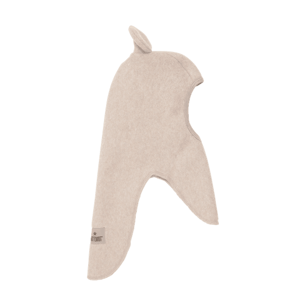 Hovedbilde Huttelihut Bear balaclava bomullsfleece - camel ...