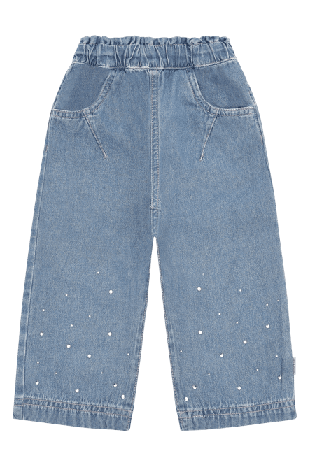 Hovedbilde Hust & Claire Theresa denimbukse til barn - blue ...