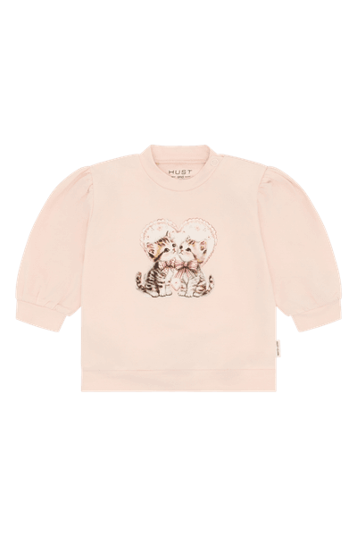 Hovedbilde Hust & Claire Sara Kitten love genser til baby - ...