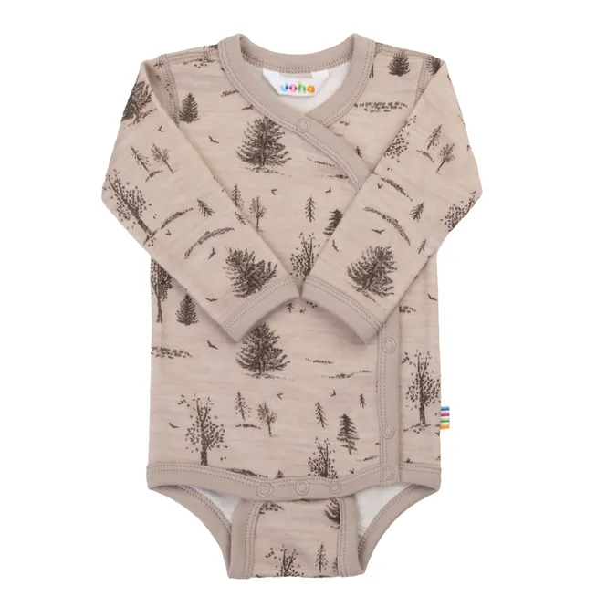 Hovedbilde Joha Forest ull/bambus omslagsbody - beige