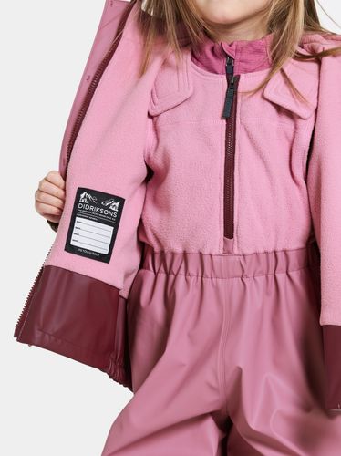 Didriksons Boardman Regnsett til barn - heather pink