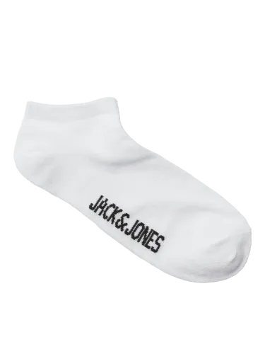 Jack and Jones Dongo 5-pk ankelsokker - white