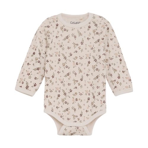 CeLaVi AOP Ull/Bambus body til barn - Marron