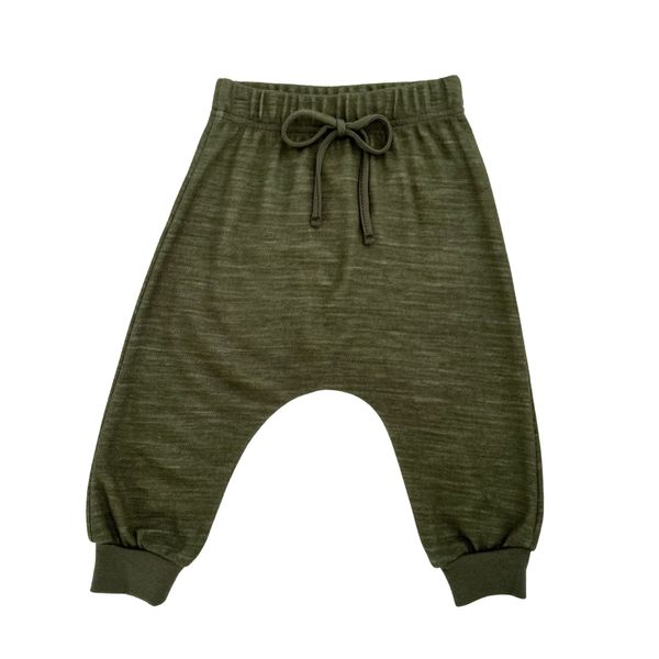 Hovedbilde Blinke Spaceship ull/bambus bukse ensfarget - ...