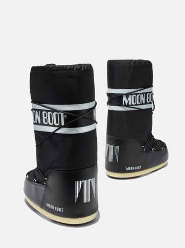 Moon Boot Icon Nylon til barn - black