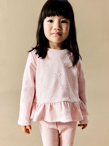 Name It Katty langermet topp til jente - lotus