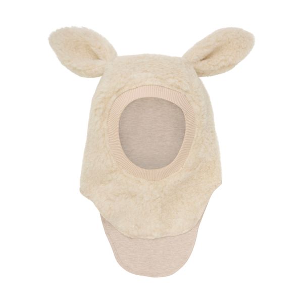 Hovedbilde HUTTELiHUT Teddy Kanin ull balaclava - Cement