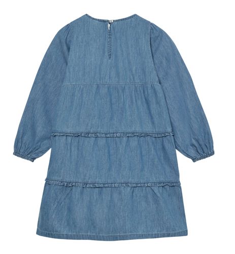 Minymo Chambaray denimkjole til barn - faded denim