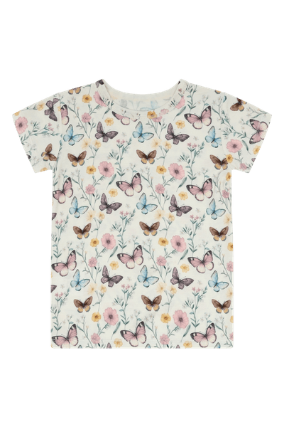 Hovedbilde Hust & Claire Austin Butterfly bambus t-skjorte - ...