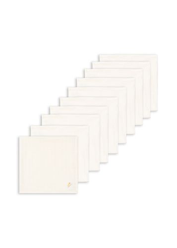 Fanga Fontana Nuvoli 10-pk musselinkluter - antique white
