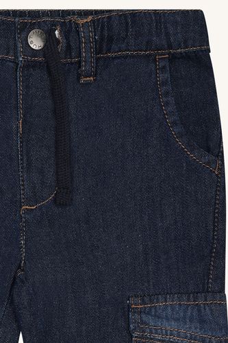 Hust & Claire James Contrast bukse til barn - dark denim