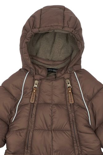 Mikk-Line Puff baby vinterdress - sparrow