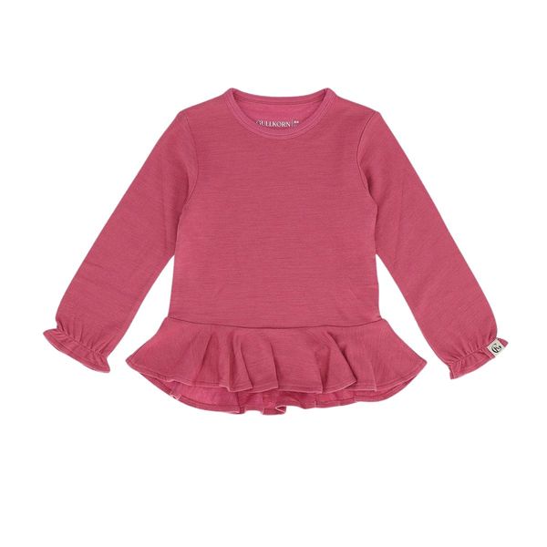 Hovedbilde Gullkorn Amfis ull/bambus rysje genser til barn - ...