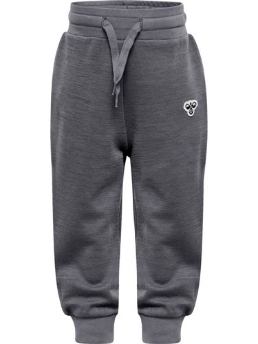 Hummel Bee Mini ull/bomull bukse - dark grey melange