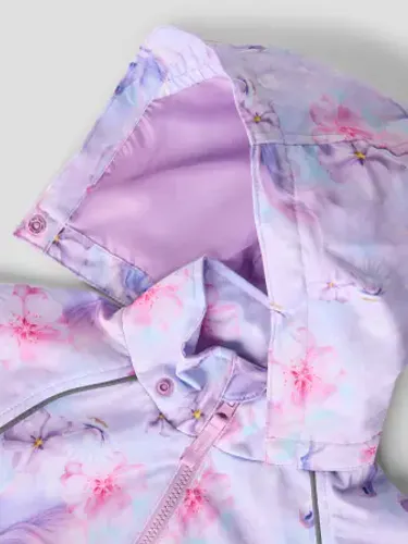 Name It Alfa Unicorn skalldress til barn - violet tulle