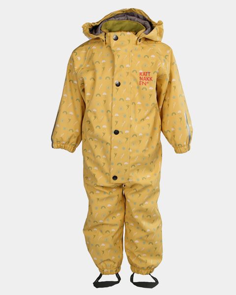 Hovedbilde Kattnakken Babyregndress Dugg - bananskum