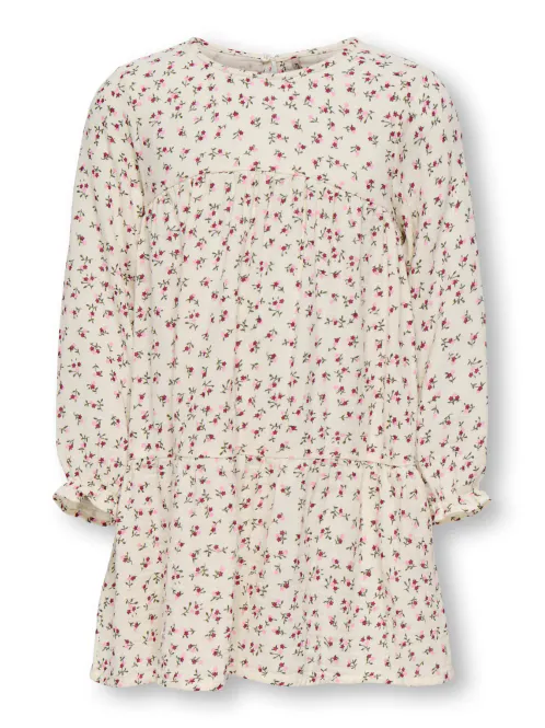 Hovedbilde Kids Only Thyra langermet kjole til jente - tofu ...