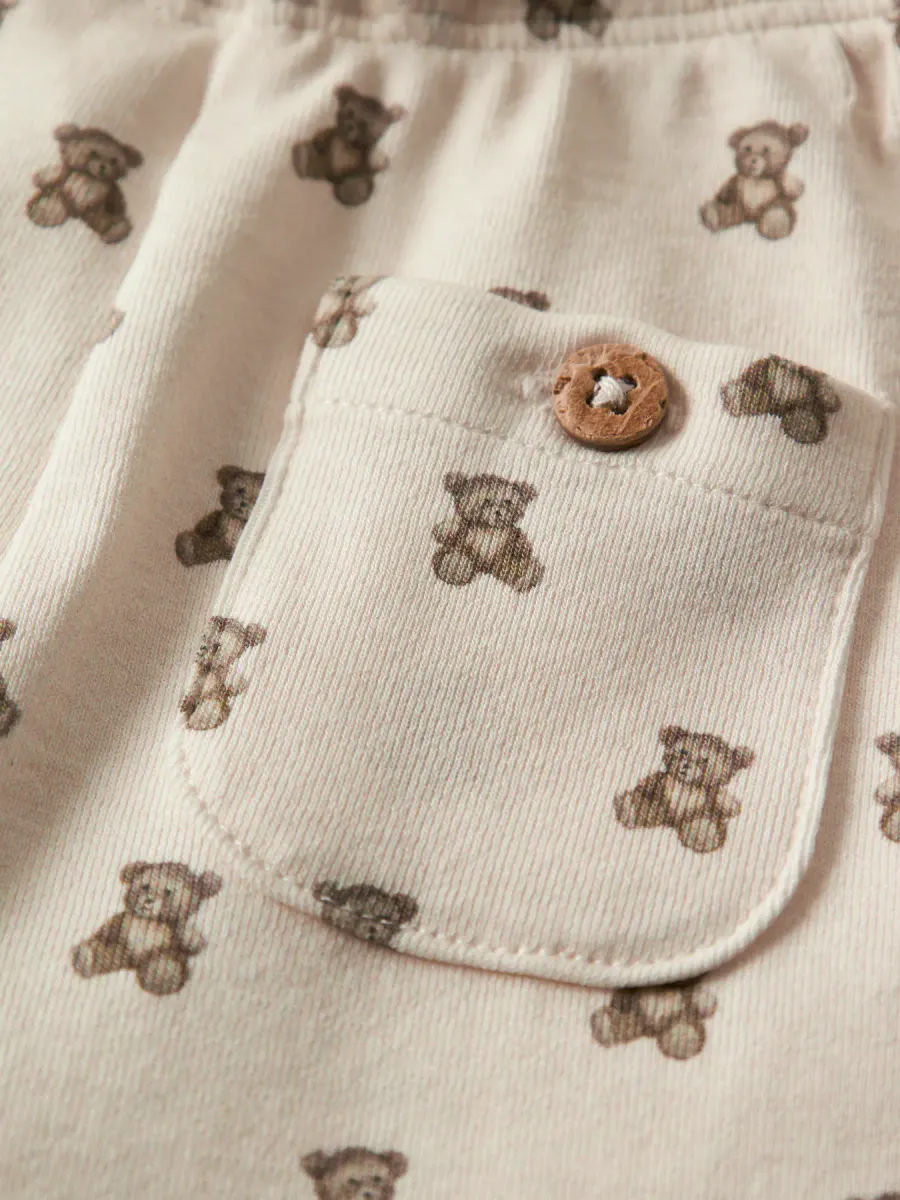 Lil' Atelier Gayo teddybear bukse - turtledove