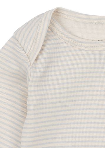 Fanga Fontana Fio Stripe body til baby - tea stripe/gray dawn