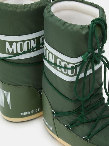 Moon Boot Icon Nylon til barn - forest green