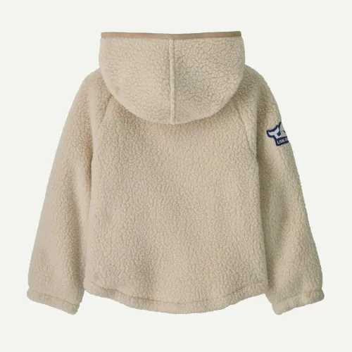 Patagonia Baby Retro Pile Fleece Jacket, Lve Sply Whle: Dark Natural