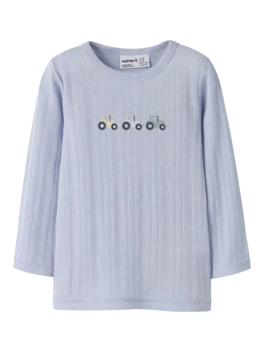 Name It Wang Tractor ull trøye til barn - zen blue