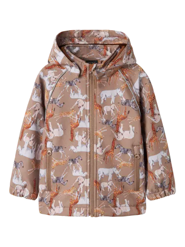Name It Alfa Safari softshell jakke - mountain trail