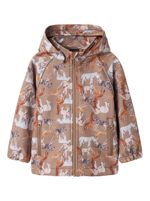 Hovedbilde Name It Alfa Safari softshell jakke - mountain ...