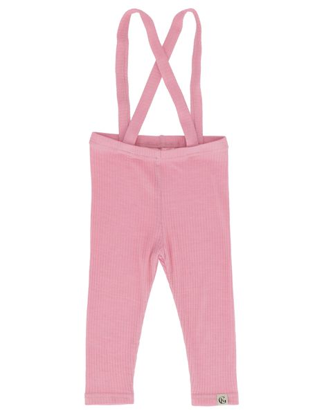 Hovedbilde Gullkorn Chalk ull selebukse til baby - tåkerosa