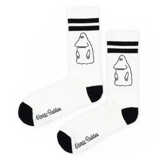 Hovedbilde Moomin Sokker til voksen, Retro, Hufsa (40-45)