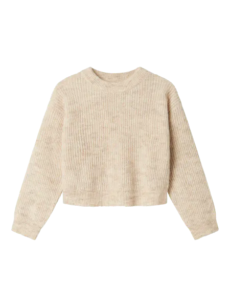 Hovedbilde Name It Holly strikkegenser til barn - pure ...