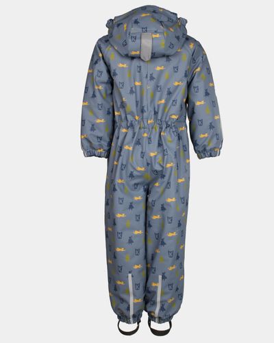 Kattnakken Helårsregndress Hagl - mjuk blå 