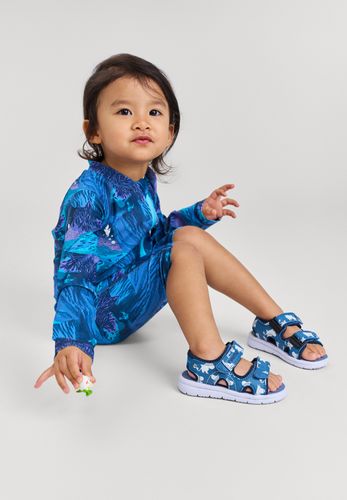 Reima Moomin Bungee sandal til barn - blue ocean