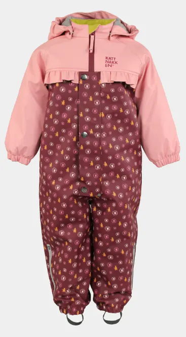 Hovedbilde Kattnakken Babyregndress Pytt - rosa krystall